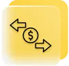 Icono de depósito que simboliza depósitos de fondos seguros y sin complicaciones en cuentas de trading a través de todos los métodos de pago
